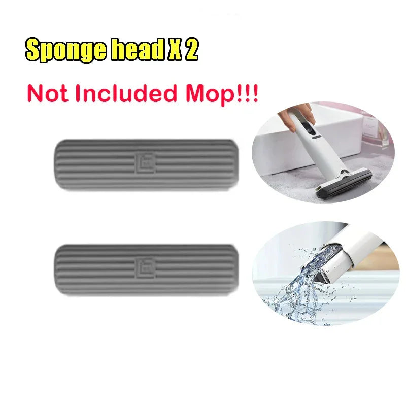 Poderoso squeeze mini mop dobrável esfregões de limpeza doméstica com esponja auto-espremendo esfregões de lavagem de chão mesa janela ferramentas de limpeza de carro