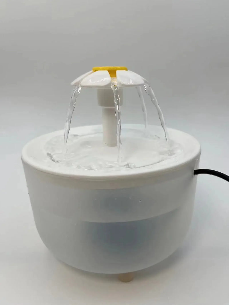 Fonte de Água Elétrica USB para Animais de Estimação, Recircular Tigela Filtrante, Filtro Automático, Bebedor Mudo, Dispensador de Água para Gatos, 1200ml