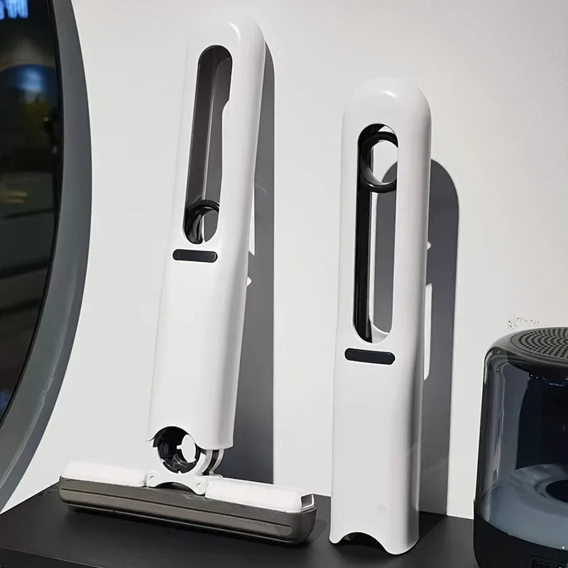 Poderoso squeeze mini mop dobrável esfregões de limpeza doméstica com esponja auto-espremendo esfregões de lavagem de chão mesa janela ferramentas de limpeza de carro