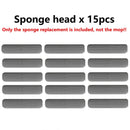 Poderoso squeeze mini mop dobrável esfregões de limpeza doméstica com esponja auto-espremendo esfregões de lavagem de chão mesa janela ferramentas de limpeza de carro